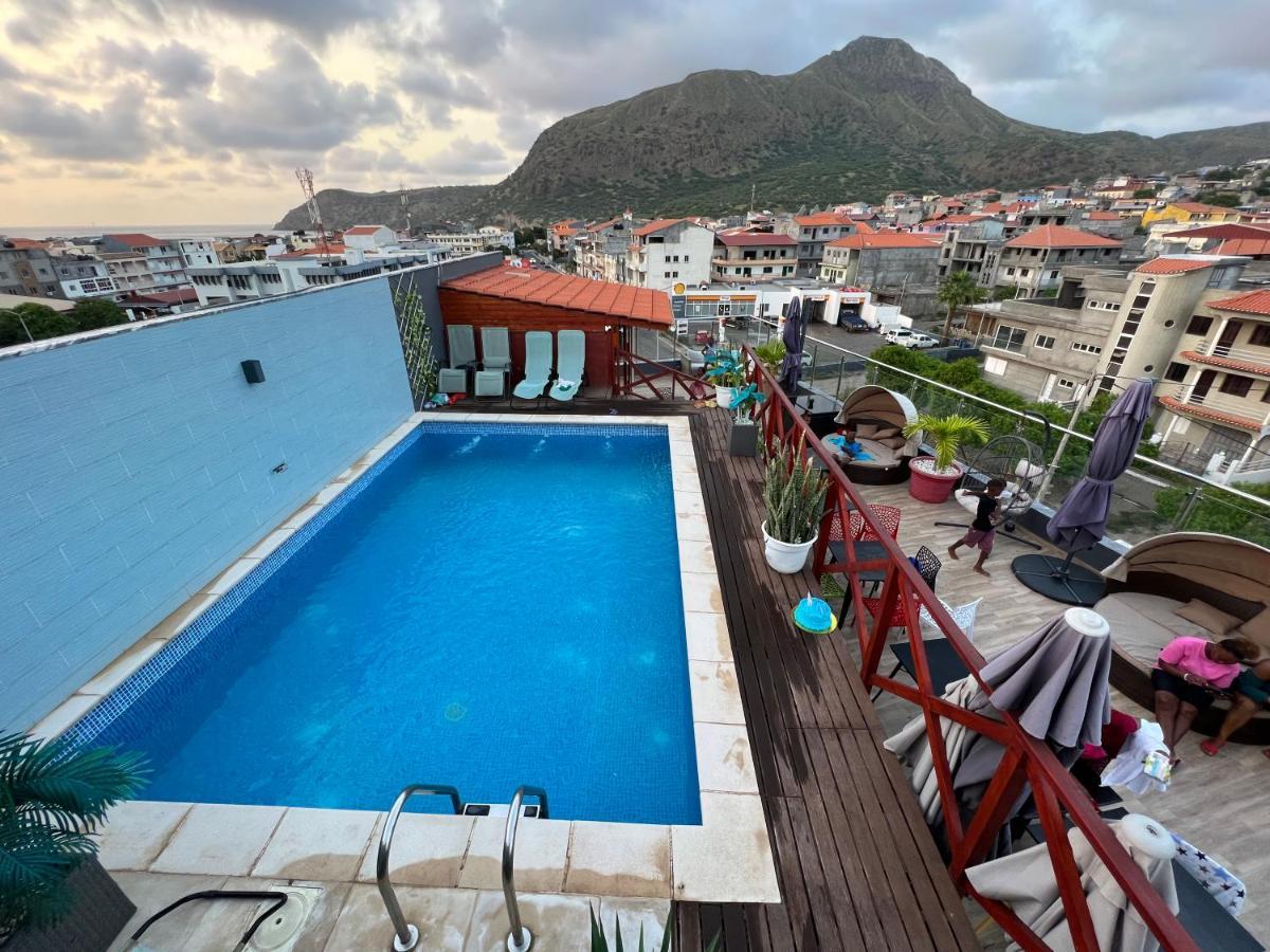 Hotel Residencial Santo Amaro Tarrafal  Zewnętrze zdjęcie