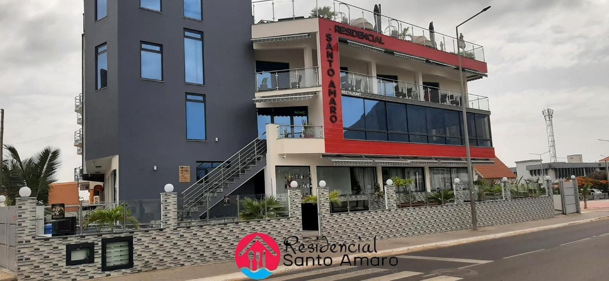Hotel Residencial Santo Amaro Tarrafal  Zewnętrze zdjęcie